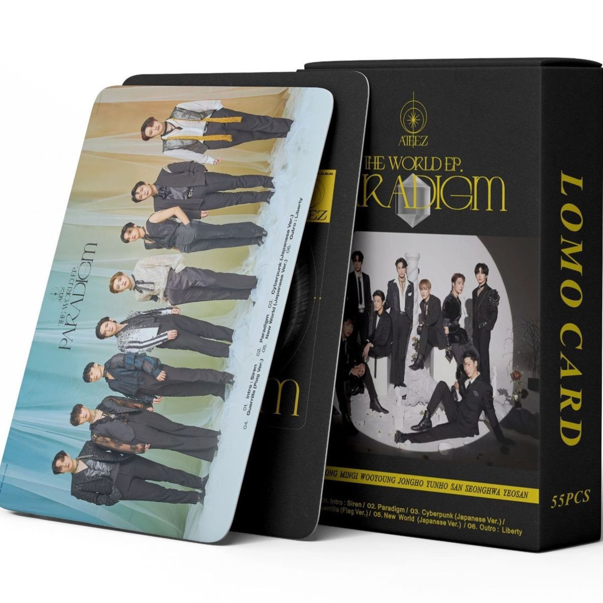 CARTES PHOTO ATEEZ ZERO FEVER ÉPILOGUE 55 PCS