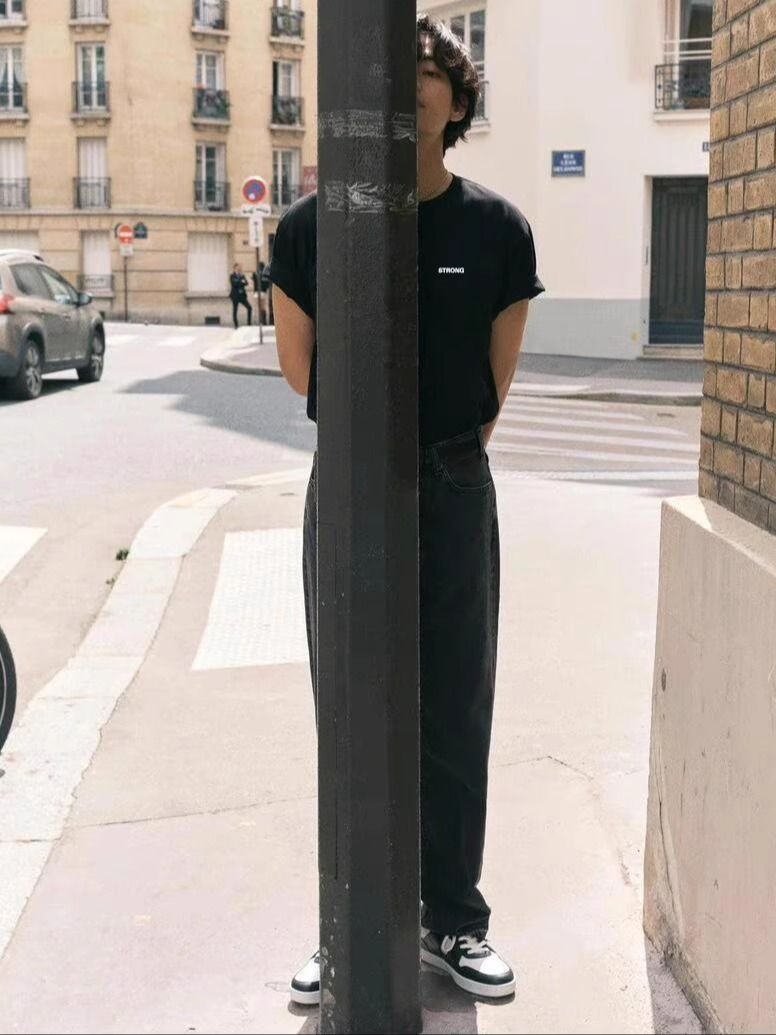 T-shirt BTS V 100% coton