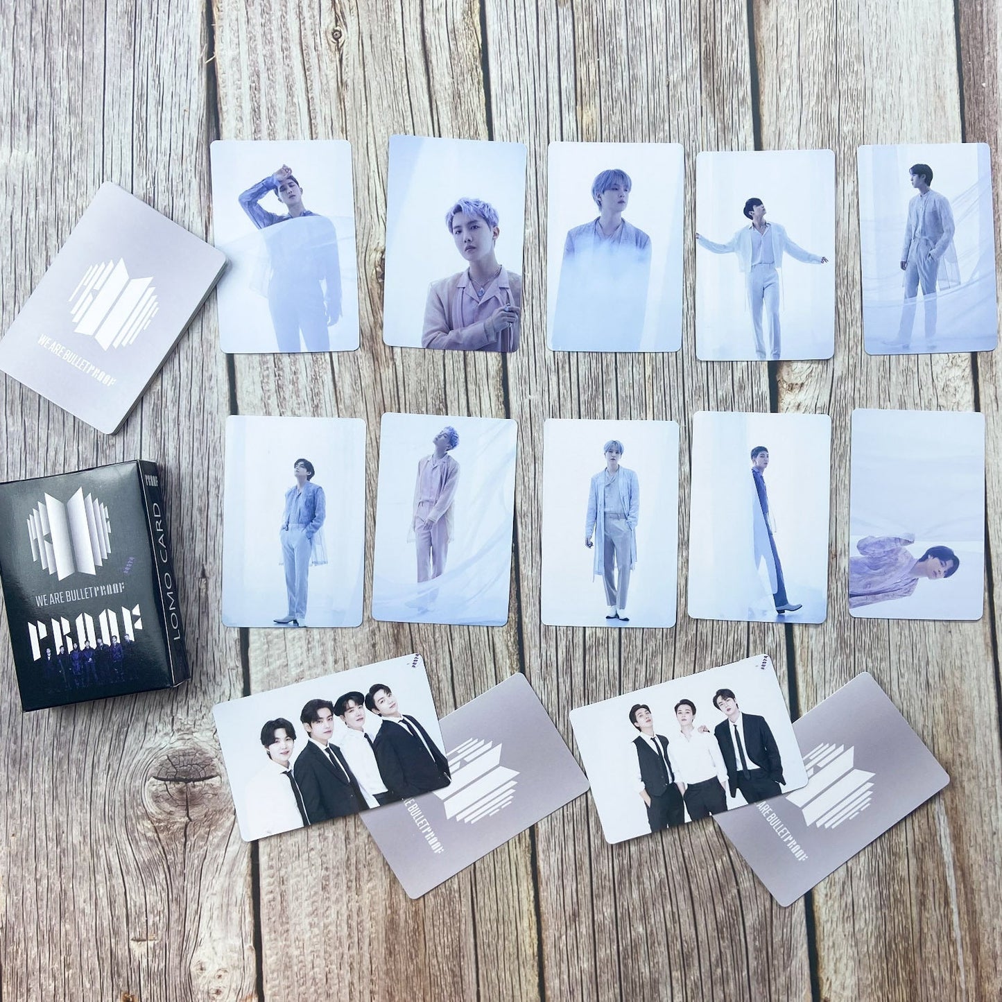 CARTES PHOTO BTS PREUVE