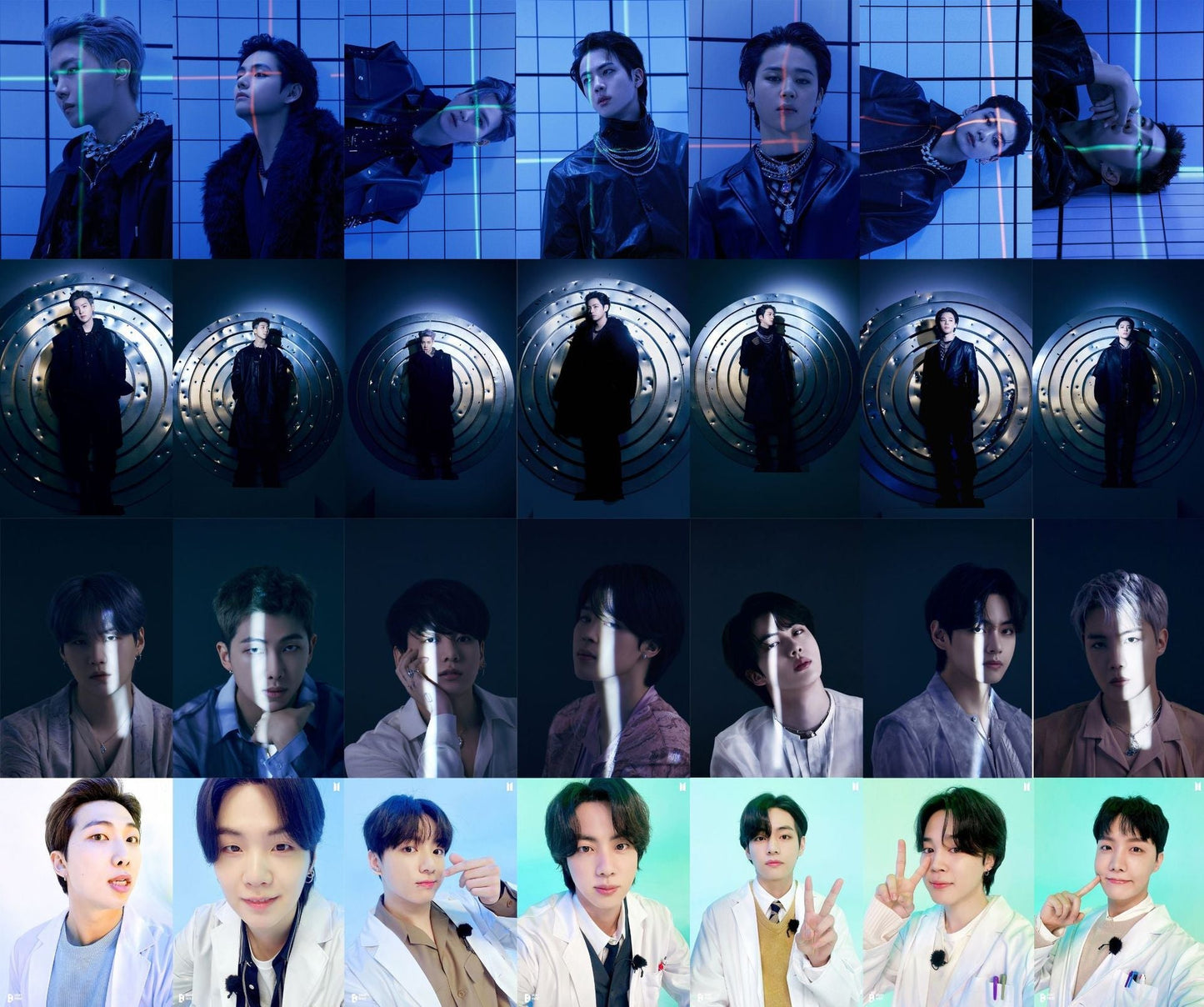 CARTES PHOTO BTS PREUVE