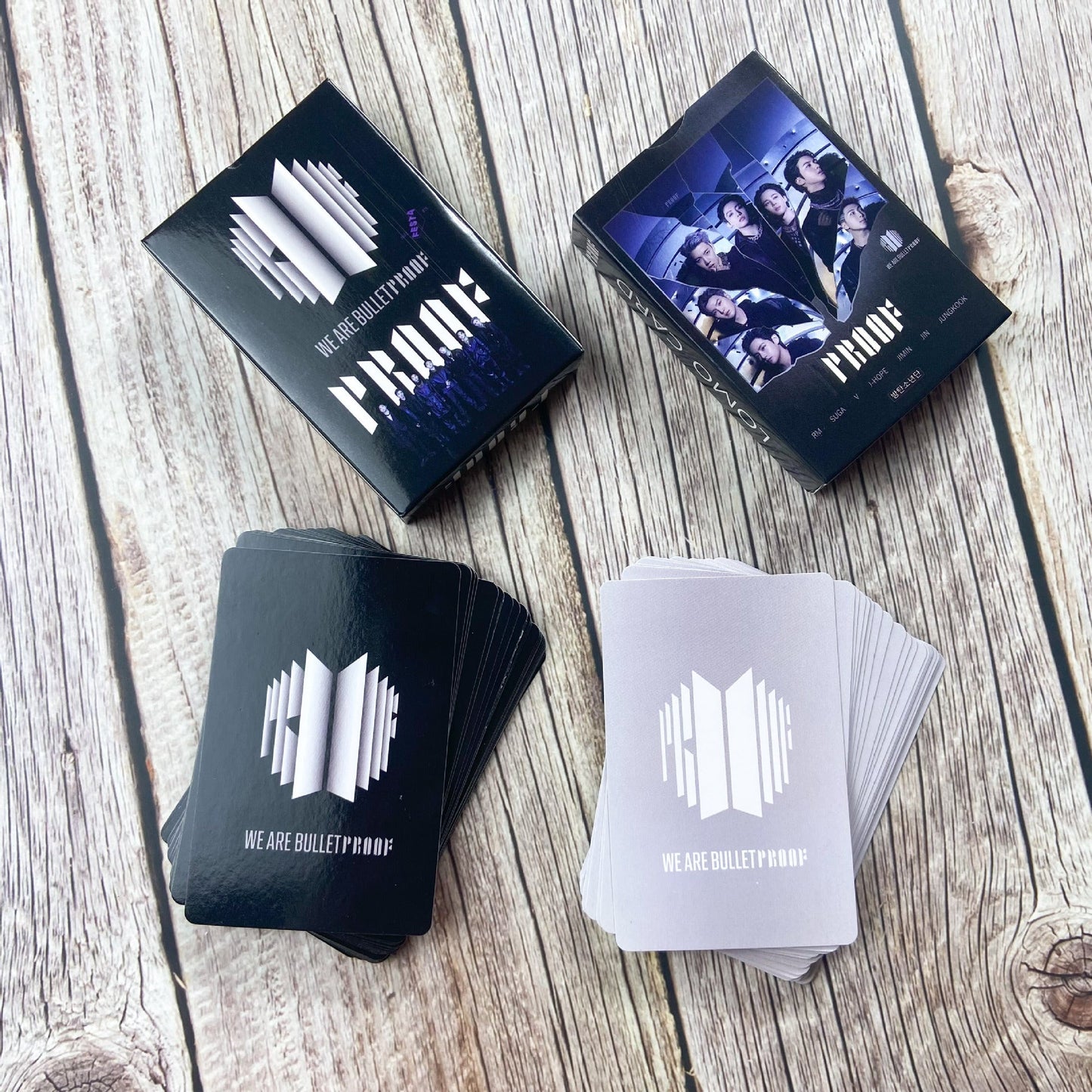 CARTES PHOTO BTS PREUVE