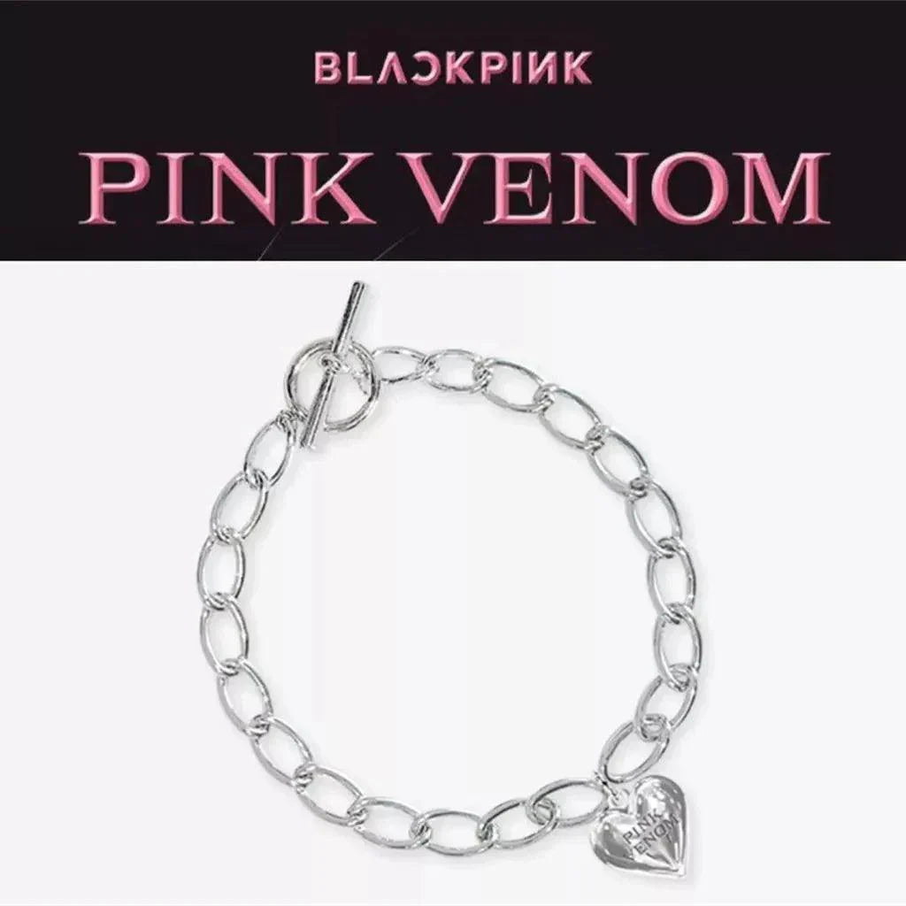 BRACELET EN ACIER INOXYDABLE PINK VENOM BLACKPINK