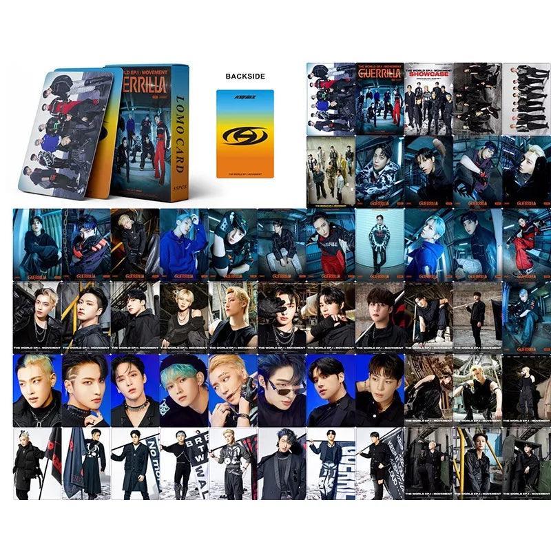 CARTES PHOTO ATEEZ WORLD EP.1 MOUVEMENT 55 PCS
