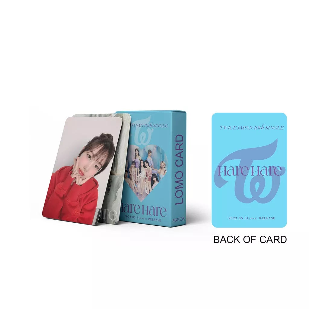 CARTES PHOTO TWICE HARE HARE 55 PCS