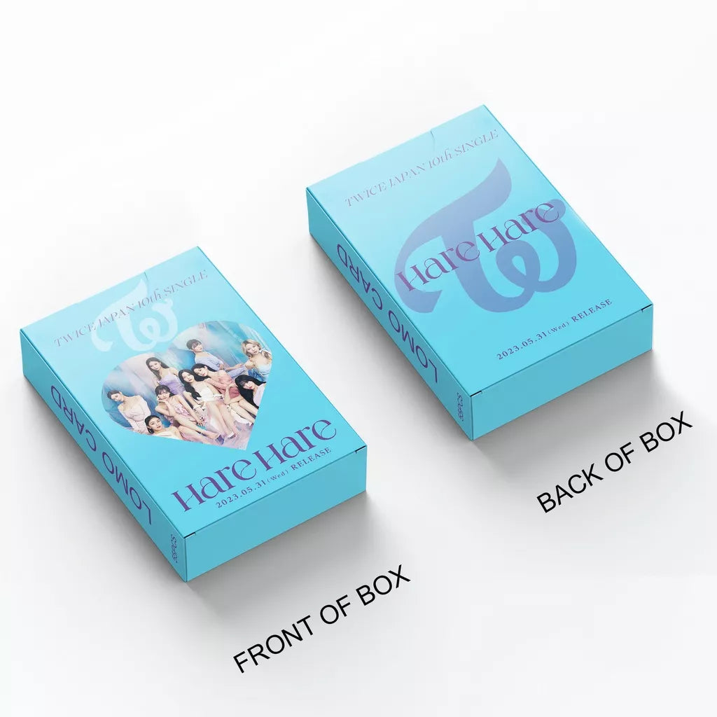 CARTES PHOTO TWICE HARE HARE 55 PCS