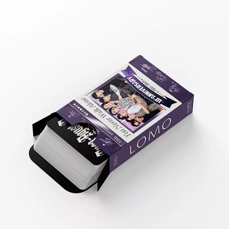 CARTES PHOTO BTS 10E ANNIVERSAIRE