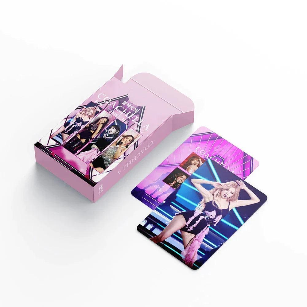 KIT AVEC 55 CARTES PHOTO BLACKPINK COACHELLA