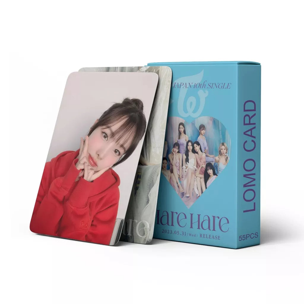 CARTES PHOTO TWICE HARE HARE 55 PCS