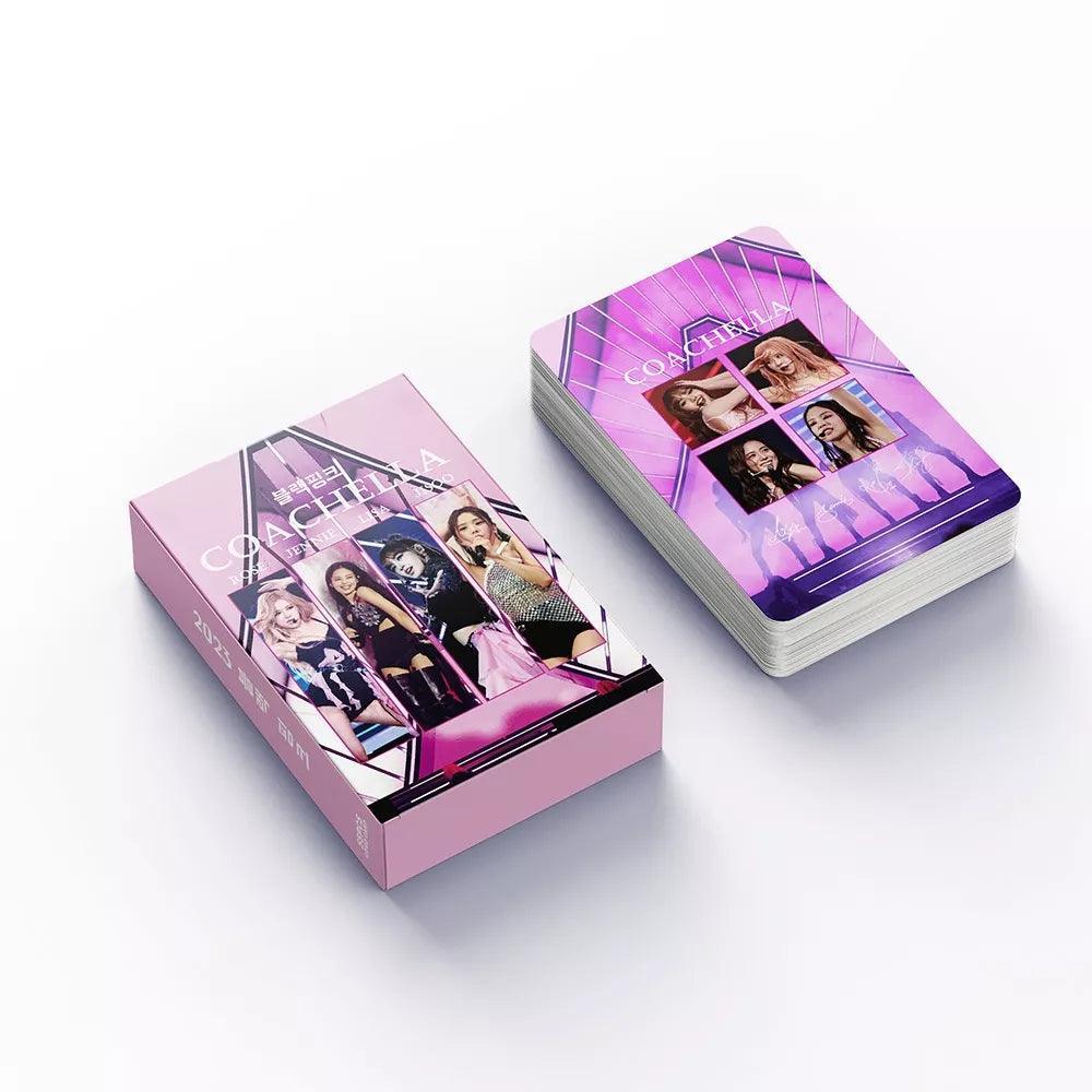 KIT AVEC 55 CARTES PHOTO BLACKPINK COACHELLA