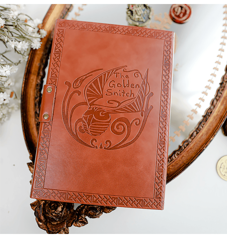 LIVRE D'ÉCRITURE RÉTRO/VINTAGE + STYLO HARRY POTTER