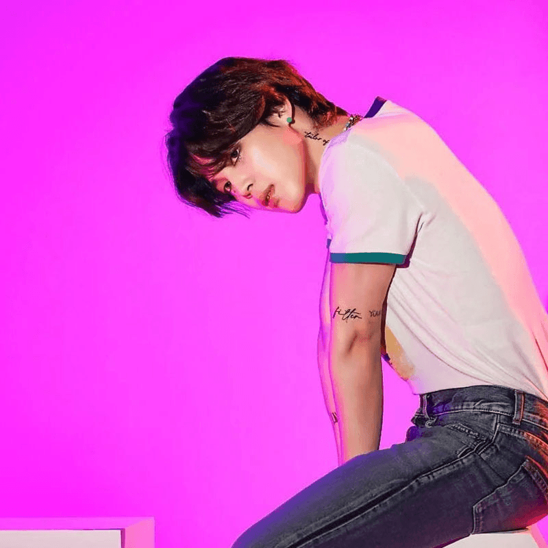 T-SHIRT BTS JIMIN ËQUAL LOVE 1984 100% COTON